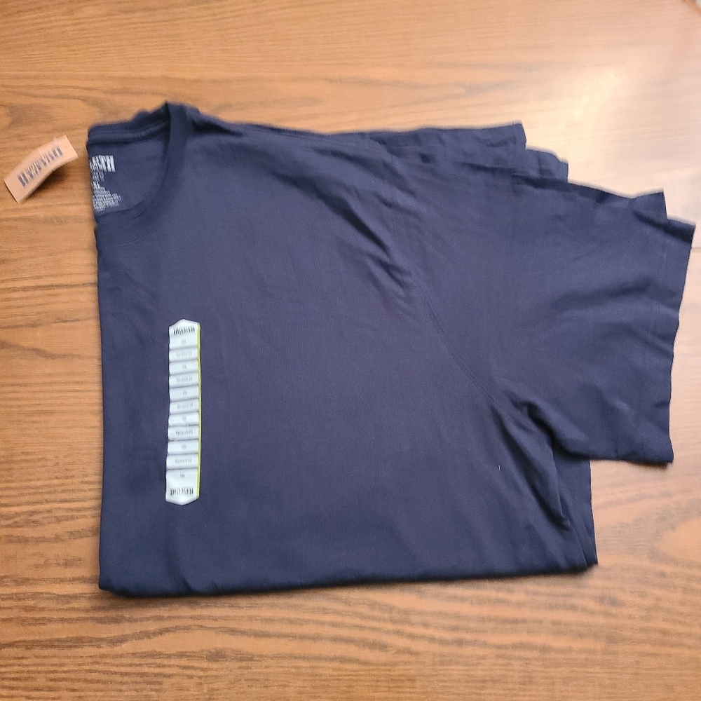 NWT Duluth Men's Longtail Navy Short Sleeved T Shirt in 3XL